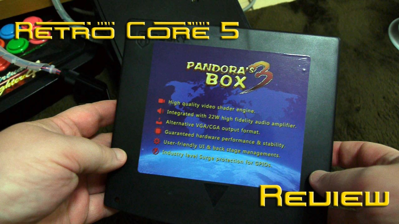 Retro Core 5 - Vol:5 - Pandora's Box 3 Arcade review (60 fps