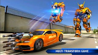 Bull Robot Car Transformer Shooting Games #3 - Android Gameplay screenshot 1