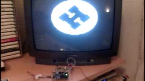 Arduino TV-Out Nottingham Hackspace Logo