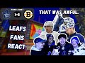 Its only game 1  leafs fans react tor 15 bos
