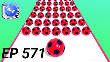 A-Z Ball Run new challenge(63 to 74) Gameplay 🎱💸⚽🏀 iOS Android walkthrough new update Max Level 571