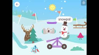 Sago mini school  Topic: Snow  story, puzzles, building blocks, videos and more