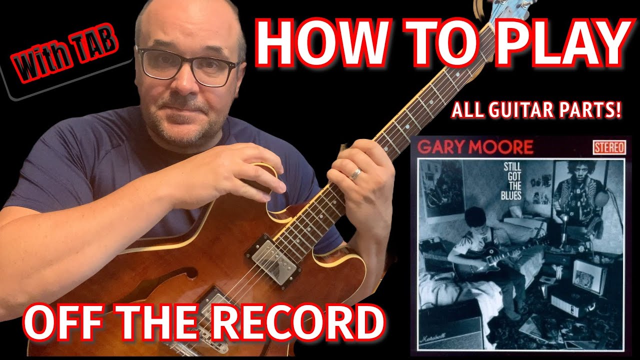 Gary Moore - Walking By Myself - Guitar Lesson - Rhythm & Solo - Note by Note - With TAB. Gary Moore - Walking By Myself - Guitar Lesson - Rhythm & Solo - Note by Note - With TAB.