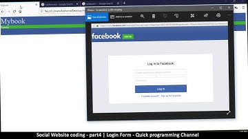 Social Website from scratch - Part 4 - Login Page Form | PHP | HTML | CSS | MYSQL Database