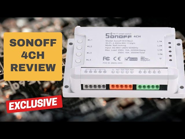 Sonoff driver for Control4 available through Chowmain - Connected Magazine