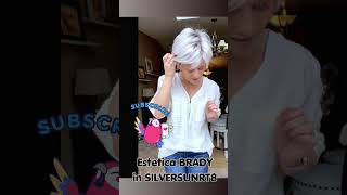 QUICK LOOK! | Estetica BRADY wig in SilverSunRT8! #shorts