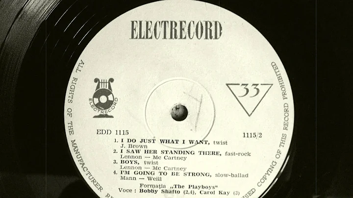 Romanian Vinil - Electrecord - J. Brown,Lennon-McC...