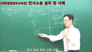 [법률실무] 민사소송 실무 및 사례 (문서송부)