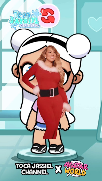 How to Mariah Carey 🎄☃️ | Avatar World #shorts #tocajassielchannel #avatarworld #christmas #pazu