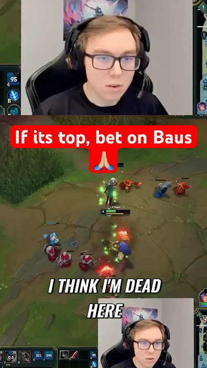 Is Baus the Solo Bolo King? 👑 #shorts #leagueoflegends #thebausffs