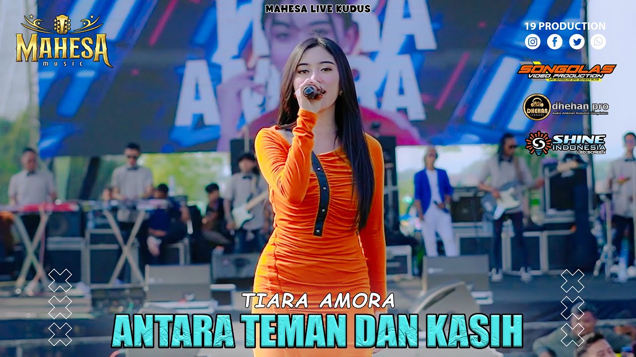 Tiara Amora - Antara Teman Dan Kasih I Mahesa Music live Kudus - Jawa Tengah