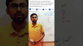 Work-Energy Theorem PYQ Explained | JEE Main 2026#shorts
