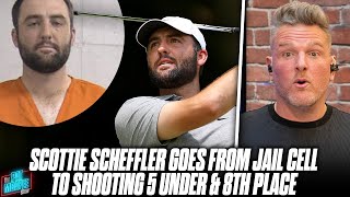 Scottie Scheffler Goes Straight From Jail Cell To Shooting 5 Under & 8th Place At PGA Championship