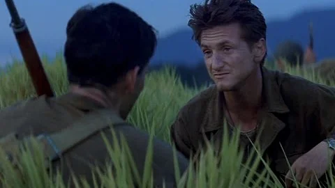 The Thin Red Line (1998) - 'Welsh & Witt Talk' sce...
