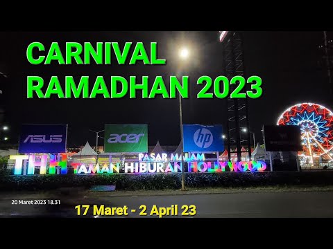 PASAR MALAM THH EDISI CARNIVAL RAMADHAN SDP | 17 MARET - 2 APRIL 2023 || MASPION SQUARE MASPION IT
