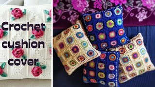 crochet cushion covers/pillow cover designs/kushi kater cushion covers..
