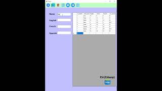 C# SQL Server Student Management System (Shorts)