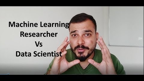 Machine Learning Researcher Vs Data Scientist