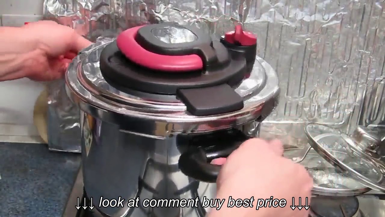 T fal P45007 Clipso Stainless Steel Pressure Cooker Review - YouTube