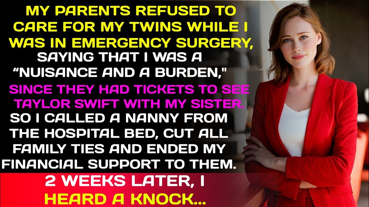 My Parents Refused To Care For My Twins During My Surgery—Their Faces When Grandpa Spoke Priceless