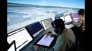 360-degree air traffic control tower simulator at NTU Singapore