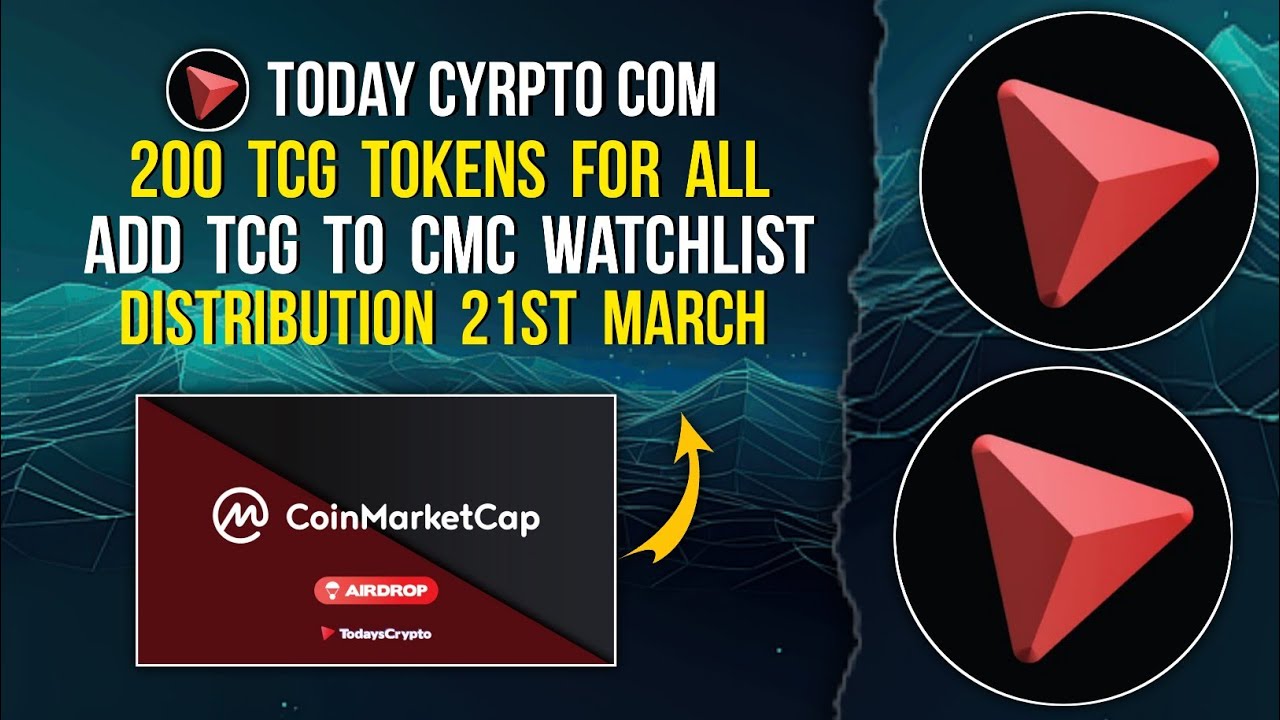 TODAYS CRYPTO COM | 200 TOKENS FOR ALL PARTICIPANTS | LISTED COIN # ...