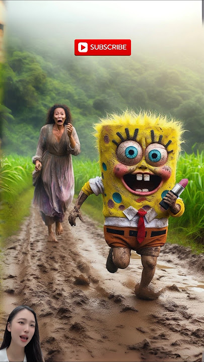 💛 Evolution of Spongebob 👉 Chased by Mom 😍 #spongebob #nickelodeon #cartoons