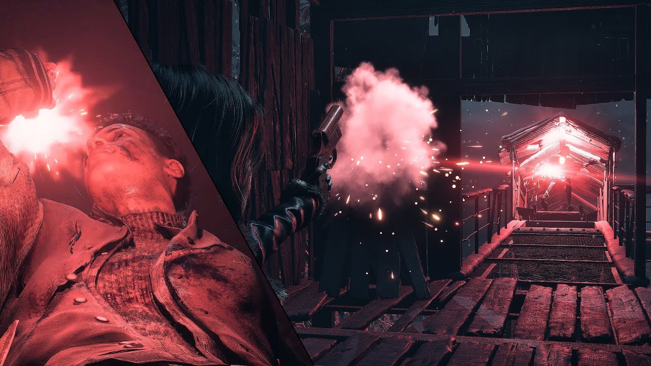 Who Gets the Gun | Matt & Emily Uses Flare Gun | Until Dawn Remake