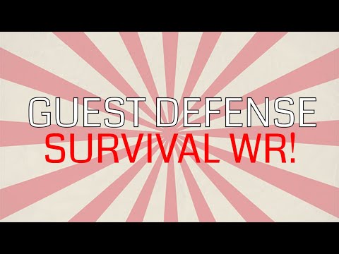 Roblox Guest Defense Rescripted Former Survival Wr Maybe Youtube - guest defense rescripted roblox