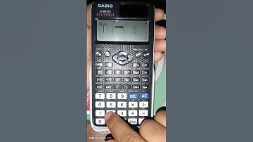 Determinats by calculator. FX-991EX calculator hacks.