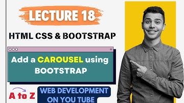 Add a Carousel in HTML | Image Slider in HTML | Complete Web development course | #coding #html #css