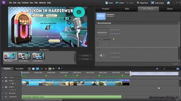 videobewerking met premiere elements 10 - 30 een web dvd maken