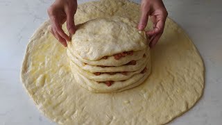 YOU MUST TRY THIS PASTRY  HOW TO MAKE A LAYER HAND BREAK PASTRY / EASY QUICK PRACTICAL PASTRY