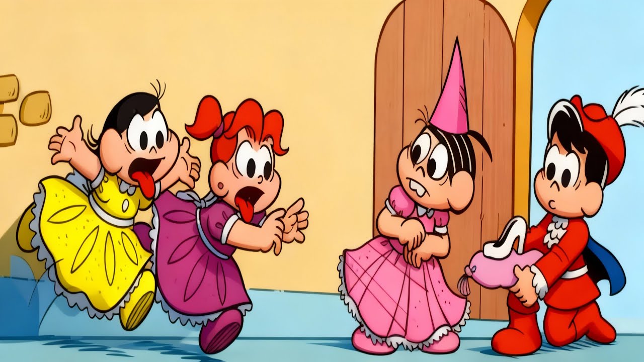 MÔNICA E O SAPATINHO DE CRISTAL - MARIPROFANS - GIBI DA TURMA DA MÔNICA