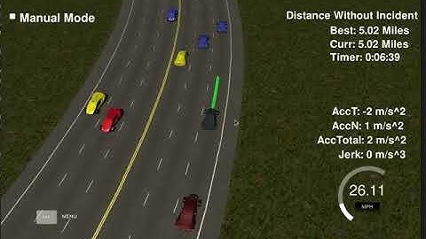 Udacity path planning recording video