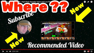 Where Are The New YouTube End Screen and Annotations ?!?