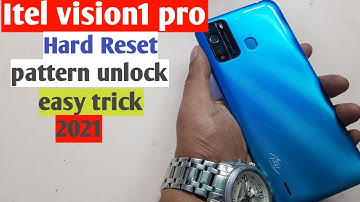 Itel vision 1 pro / Hard Reset / pattern unlock / Easy trick / 2021 / ### ms phonetech