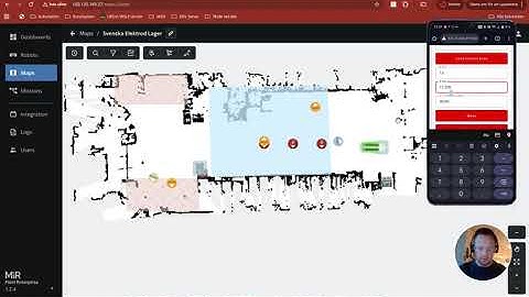 From Ultrasonic Sensor Triggers to Node-RED Backend — Modifying MiR Fleet Positions