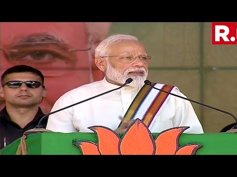 PM Modi Addresses BJP Cadre In Kerala's Guruvayur In His First Political Rally