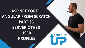 BUILDING an APP with ASP.NET Core & Angular - Part 25 - Server Other User Profiles