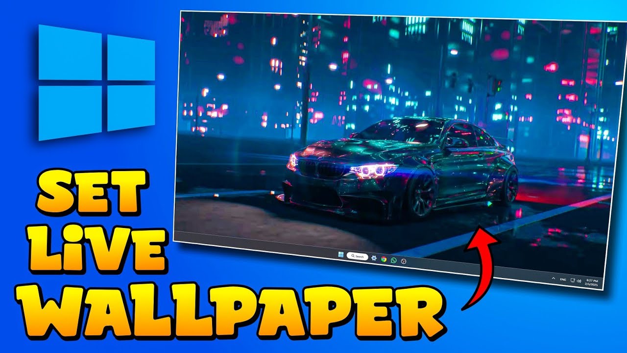 How To Get Live Wallpapers On PC For Free How To Set Live Wallpaper