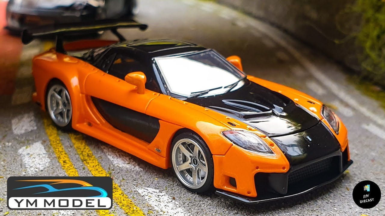 Mazda RX7 Veilside Fortune 7 Fast and Furious Tokyo Drift by YM Model |  UNBOXING and REVIEW