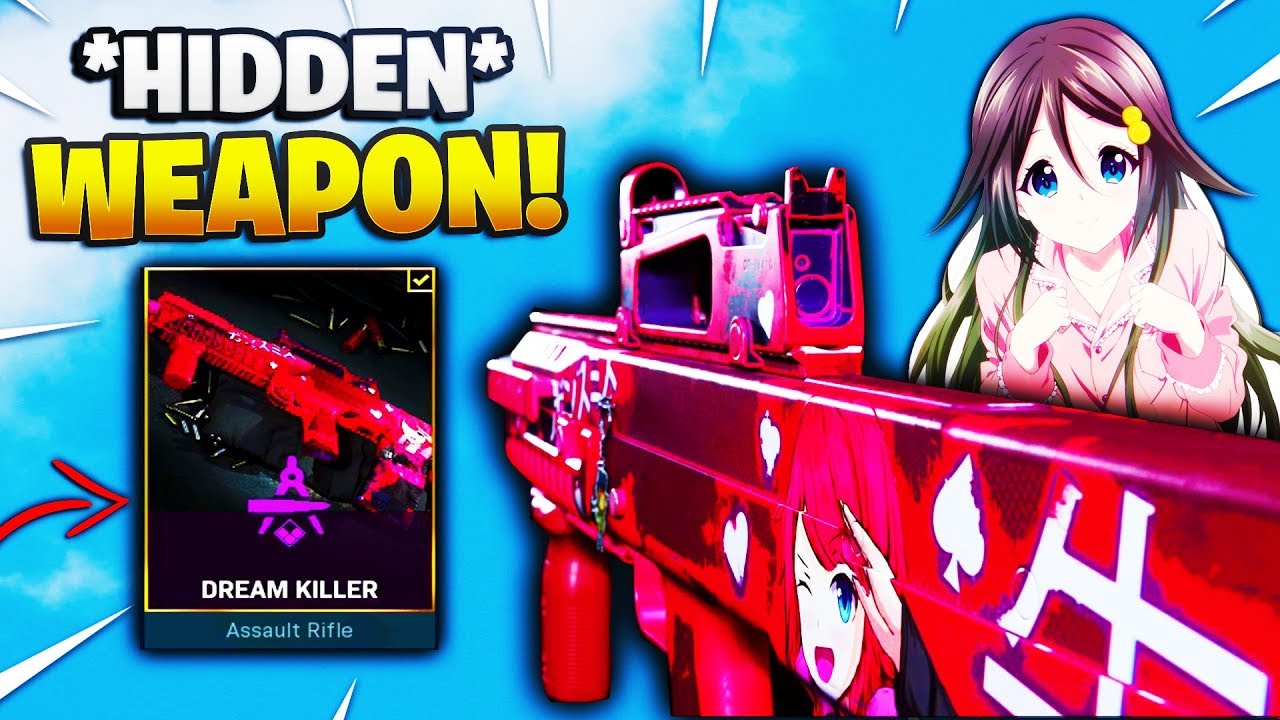 UNLOCKING the "DREAM KILLER" ANIME BLUEPRINT in Modern Warfare.... (MW ANIME CAMO) "Waifu"