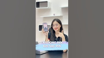 Cách cài giọng đọc khi cắm sạc pin iPhone #iphone #tao247 #danang #iphonedanang