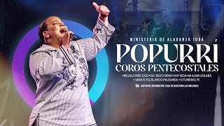 Popurri De Coros Pentecostales | Virginia Brito Ft  Ministerio De Alabanza Judá