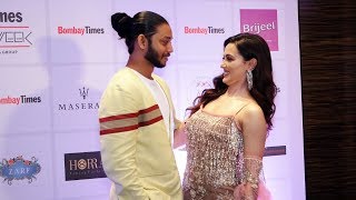 Lovebirds Sana Khan And Melvin Louis At Bombay Times Fashion Week Spring Summer 2019 screenshot 4