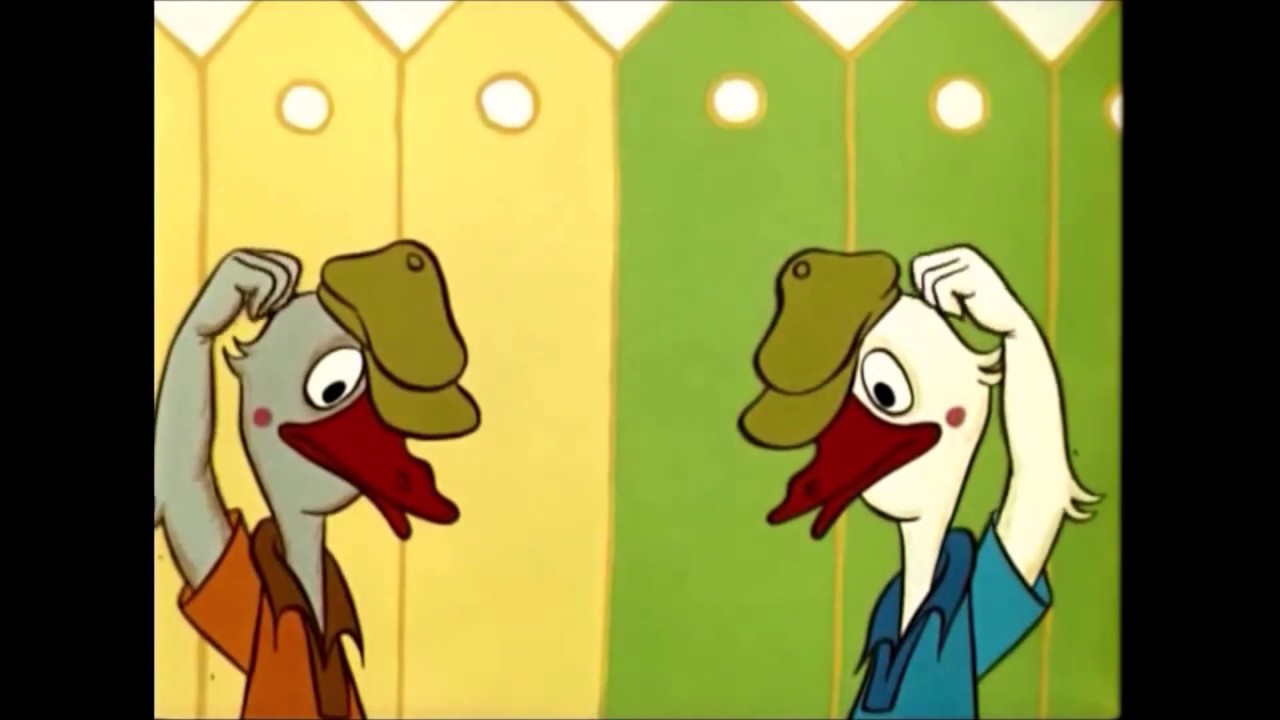 мультфильм жили у бабуси 2 веселых гуся. два веселых гуся мультфильм 1970. два весёлых гуся мультфильм. весёлая карусель 2 выпуск. союзмультфильм два гуся.