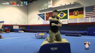 Beginners Gymnastics Tutorial Tip- Shoulders to Ears Basics