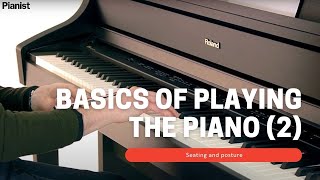 Video thumbnail of "Basics of Playing the Piano: Hand Shape and Hand Position (2)"