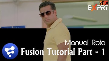 VFX Rotoscoping | Blackmagic Fusion Tutorial | VFX Breakdown | PART - 1 |